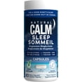thumbnail image 1 of Natural Calm Magnesium Bisglycinate Sleep Supplement Capsules,Rest Support, Improves Sleep Quality, Easy to Digest Magnesium Bisglycinate , 60 Capsules, 1 of 1