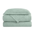 thumbnail image 2 of Swift Home Waffle Square Prewashed Duvet Cover Set, 2 of 3