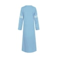 thumbnail image 4 of Babysbule Liquidation Robes pour Femmes Dames Abaya Musulmane à Imprimé Floral Kaftan Vintage Islamique Robe Longue Robe Maxi, 4 of 8