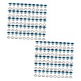 thumbnail image 4 of 100Pcs Grommets Metal Eyelets Round Shape Heavy Duty Multipurpose Tiny Grommet for Belt Jeans Scrapbooking Card Making Canvas blue, 4 of 8