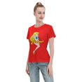 thumbnail image 4 of T-Shirt Basique à Manches Courtes pour Femmes Sailor Moon Aino Minako, 4 of 6