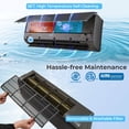 thumbnail image 2 of Costway Climatiseur à Onduleur SEER2115V Mini-Split 20.5 AC 9100BTU avec Wi-Fi, Gris, 2 of 10
