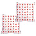 thumbnail image 1 of Housses de Coussin de Noël 18X18 Ensemble de 2 Housses de Coussin de Noël 18X18 Pouces Ensemble de 2 Coussins Décoratifs Rouges pour Arbre de Noël Décoration de Noël d'Hiver pour Canapé de Maison, 1 of 6