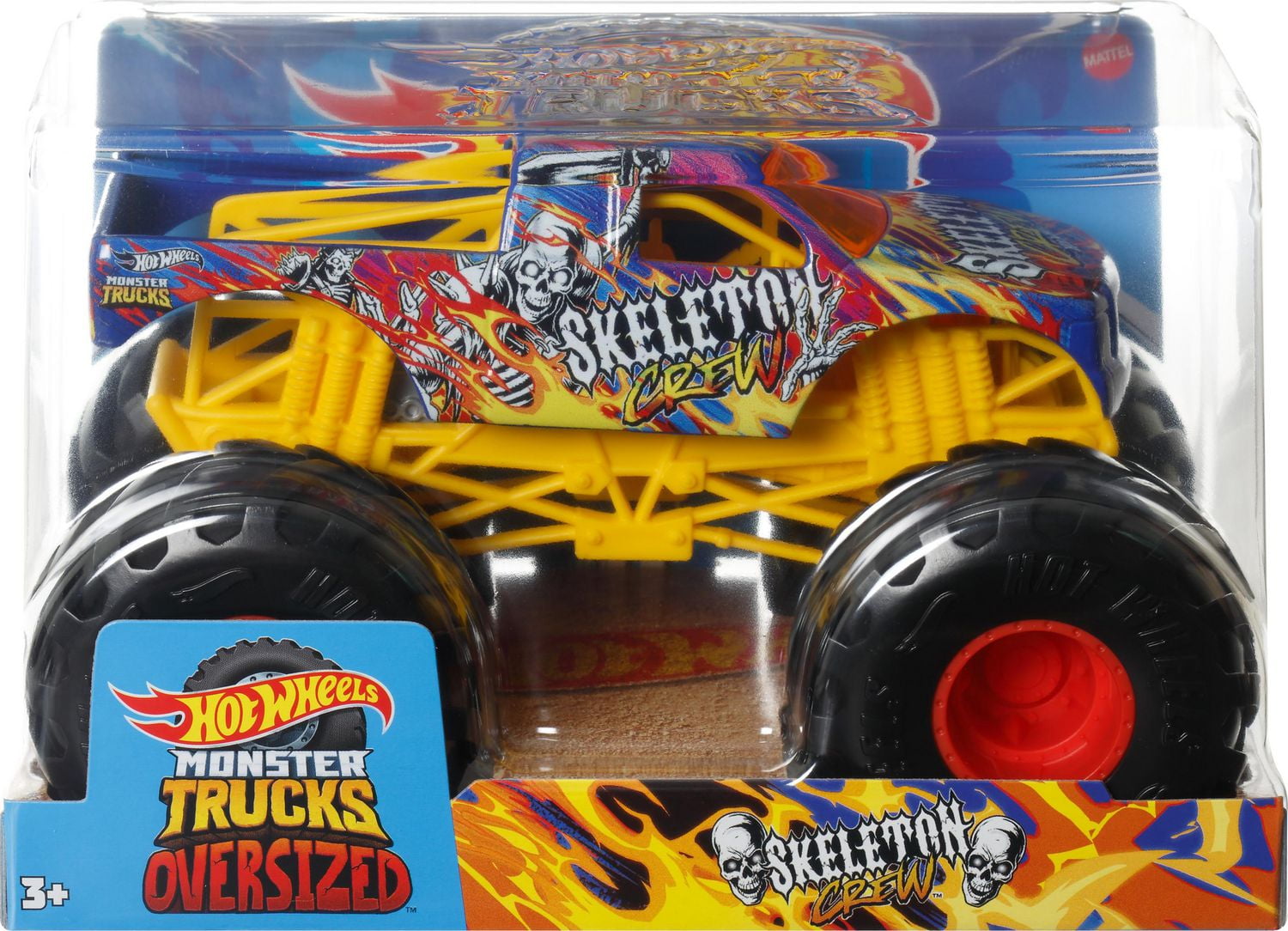 Hot Wheels Monster Trucks Camion surdimensionné Échelle1:24