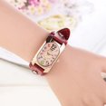 thumbnail image 2 of HBFAGFB Women's Watch Quartz Leather Strap Rectangular Colored Digital Watch Cute Dress D, 2 of 4