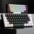 thumbnail image 4 of Visland Wired Mechanical Gaming Keyboard with RGB Light Universal 61 Keys Mini Wired Office Keyboard Mouse Kit, 4 of 8