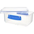 thumbnail image 2 of Sistema Klip It 33.8-Ounce Rectangular Food Container, Clear, 2 of 8