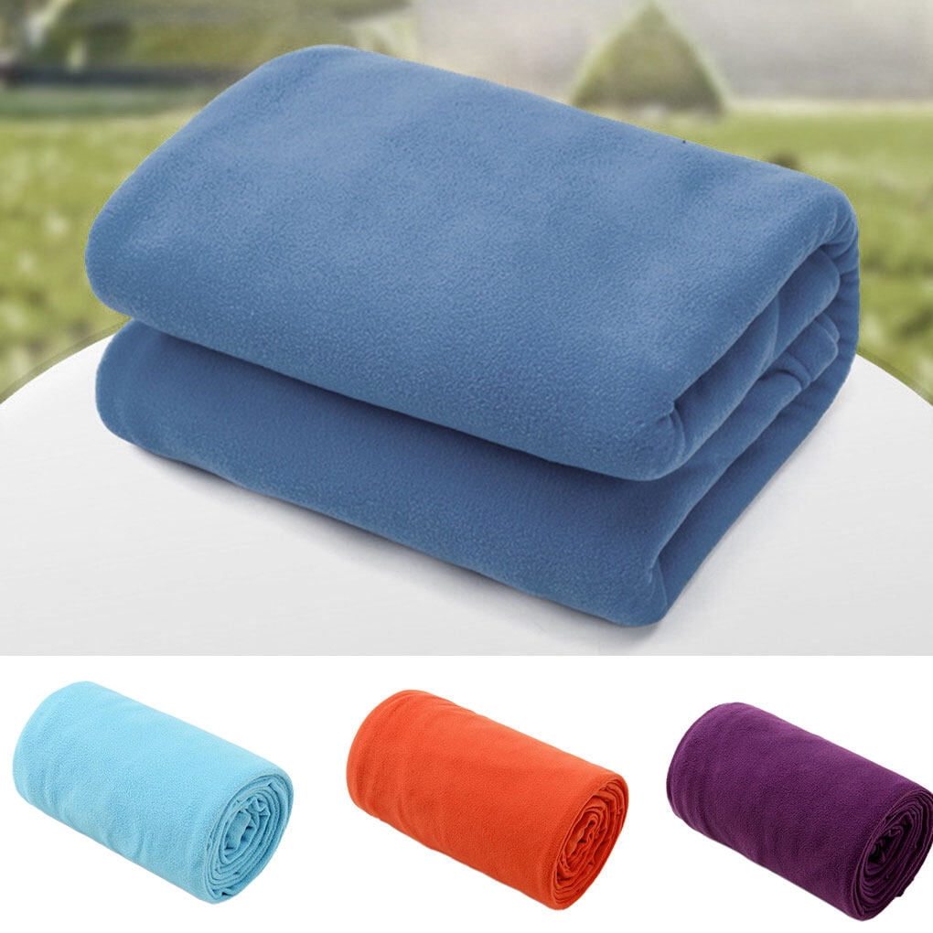 Fleece Sleeping Bag Outdoor Hiking Camping Tent Bed Fleece Sleeping Travel Warm Sleeping Bag Hotel Isolation Liner