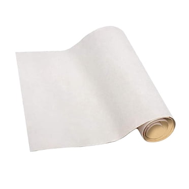 Rongfmy Feuille Autocollante au Dos en Velours Tissu Velours Autocollant d'Artisanat Blanc