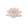 thumbnail image 1 of Sagebrook Home Support Votif Lotus Cristal Blush 8.25 Pouces, 1 of 2