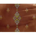 thumbnail image 4 of oneOone Georgette Viscose Fabric Stripe & Swirl Ikat Printed Fabric 1 Yard 42 Inch Wide, 4 of 4