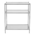 thumbnail image 2 of SEI Furniture Knox Table d'Appoint Miroir en Fer, Métal et Verre, Chrome, 2 of 3