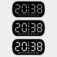 thumbnail image 4 of Multi-functio Digital LED Alarm Clocks with Temperature Date Display Table Clock, 4 of 5