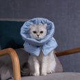 thumbnail image 4 of Labymos Cat Cone Collar Stop Licking Adjustable Scarf Warm Recovery Collar, 4 of 8