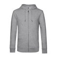 thumbnail image 1 of B&C Mens Organic Zipped Hoodie, 1 of 7