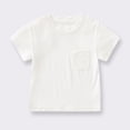thumbnail image 2 of Posijego T-Shirts en Coton pour Bébé, Manches Courtes, Col Rond, T-Shirts de Base pour Tout-Petits Garçons Filles pour l'Été, 2 of 5