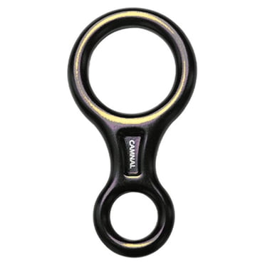 fastboy Climbing Gear Descender Practical Descending Tools Professional Belay Device Rock Climb Equipment for Outdoor Sport Protecting Blue Black 1 Pc