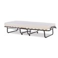 thumbnail image 4 of Linon Lit Pliant en Métal Luxor avec Matelas en Mousse Mémoire, Beige, 4 of 23