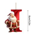 thumbnail image 3 of Vaidha 26 Letters Christmas Tree Decoration Pendant Christmas Tree Ornaments Personalized DIY Christmas Ornaments Christmas Decoration Xmas Tree Hanging Decor Feature, 3 of 5
