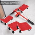 thumbnail image 3 of Ensemble d'Outils de Levage et de Déplacement pour Meubles Robustes, Roues de Déplacement pour Meubles, Kit de Glissière Mobile, Kit de Rouleau Mobile, Ensemble de Transport pour Meubles, Glissières pour Canapés et Réfrigérateurs, 3 of 11