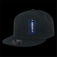 thumbnail image 1 of Decky RP1-PL-BLK-26 Retro Fitted Caps Black - 7.38, 1 of 1