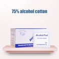 thumbnail image 2 of 100 Pcs Absorbent Alcohol Disinfectant Cotton Sheet, Soft Wet Wipe for Outdoor Skin Sweeping Care, 2 of 8