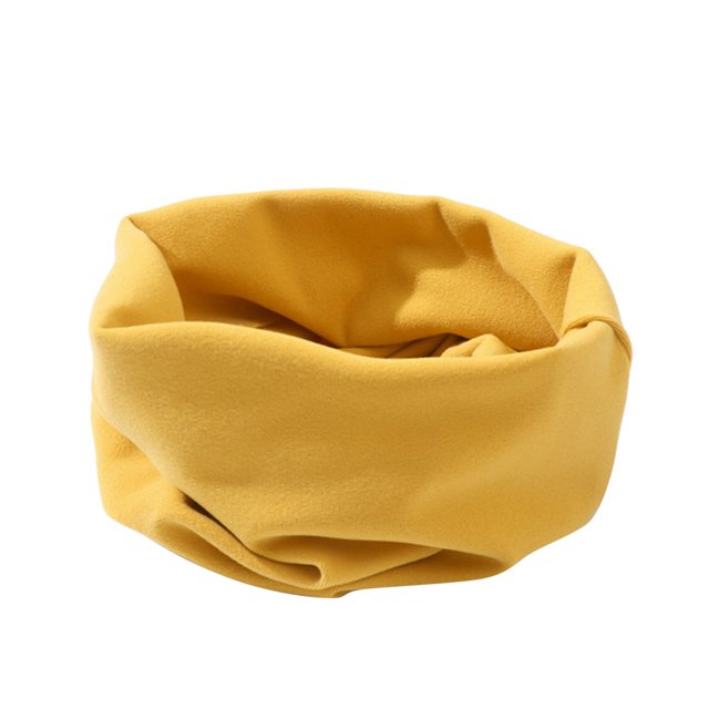 Kids Scarves Warm Soft Riding Neck Bib Set for Boys Girls Children Winter Autumn Solid Color Comfortable