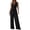 Black, variant on Summer Savings Clearance 2025 Bovxnpu Plus Size Jumpsuits for Women, Sleeveless Jumpsuit V Neck Elegant for Womens Dressy Casual One Piece Romper Outfits, Womens Casual Sleeveless Jumpsuit L