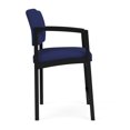 thumbnail image 2 of Pemberly Row Modern Fabric Hip Chair in Black/Open House Cobalt, 2 of 5