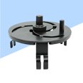 thumbnail image 2 of Car Fuel Tank Wrench Oil Cover Metal 3 Jaws Removal Tool Adjustable Repair Spanner Hand Tool (Black), 2 of 9