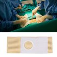 thumbnail image 4 of Ostomy Abdominal Belt, Elastic Ribbed Fabric Long Lasting  Ostomy Belt  For Colostomy Patients For Hospital M,L,XL, 4 of 8