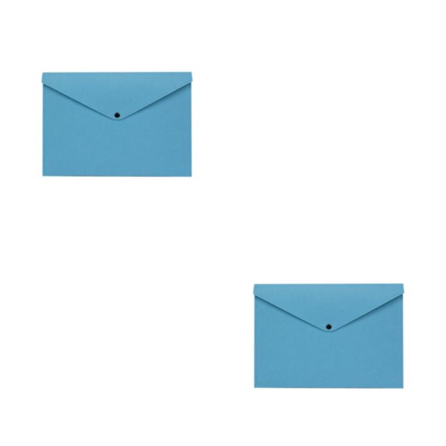 Wweixi File Document Bag Stay Organized And Enjoy Durable Felt Felt Folder Organizer light sky blue 2Set