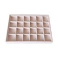 thumbnail image 1 of Velvet Jewelry Display Storage Tray Holder Box for Dresser Drawer, Ear Necklace, Space Saver Style 03, 1 of 8