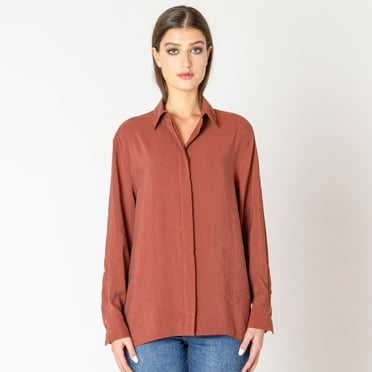 Devoted, Button Back Blouse, Sizes XS-XL