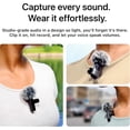 thumbnail image 5 of (Latest Model) - Professional Wireless Microphone for iPhone, iPad, Android, Lavalier Microphone for Video Recording - iPhone Mic Crystal Clear Recording with USB-C for Content Creators, 5 of 5