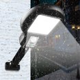thumbnail image 1 of EGNMCR Solar Outdoor Lights, Motion Sensor Solar Powered Lights IP65 Waterproof, 3 Modes, With Remote Control,Wall Security Lights For Fence Yard Garden Patio Front, Gift, 1 of 8