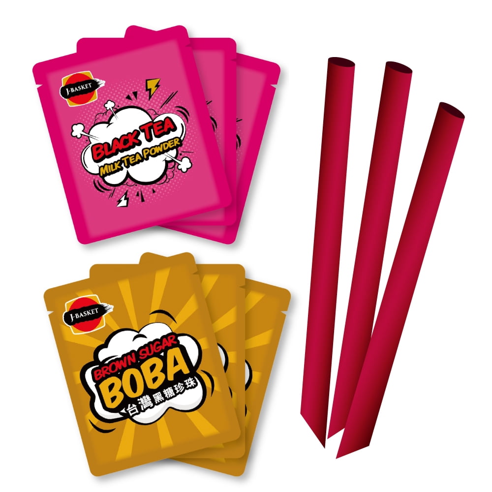 J-BASKET Instant boba tea kit 285g