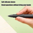 thumbnail image 4 of PEONAVET Plastic Ballpoint pen Candy Color Push-button Neutrals Pen High-value Quicks Drying Black Brush Pen for Problem Solving Pen Learning Stationery, 4 of 6