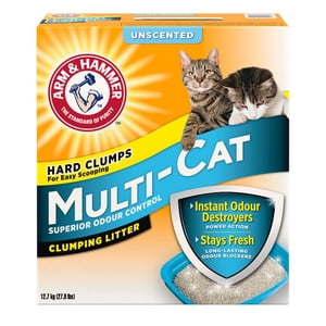 Arm & Hammer Multi-Cat Fragrance Sans Frappe Cat Litter, 12.7 kg