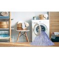 thumbnail image 2 of Ahgly Company Machine Washable Indoor Rectangle Transitional Sky Blue Area Rugs, 2' x 5', 2 of 7