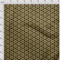 thumbnail image 3 of oneOone Rayon Gold Fabric Geometric Sewing Craft Projects Fabric Prints By Yard 56 Inch Wide, 3 of 5