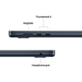 thumbnail image 3 of Open Box - Apple MacBook Air w/ Touch ID (2025) 15 " Laptop - Midnight (Apple M4 / 16 GB RAM / 256GB SSD / MacOS), 3 of 4