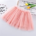 thumbnail image 2 of Splozh Tulle Skirt Embroidery Tulle Tutu Skirt with Plaid Striped Rainbow Flower for Girls Pink,8-10 Years, 2 of 6