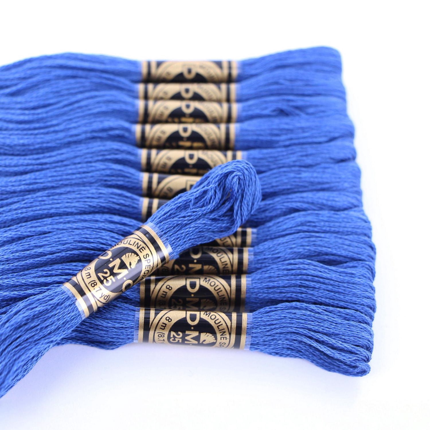 DMC bleu coton 6 Strand Floss 8 m (8.75 yd)