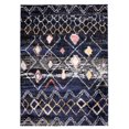 thumbnail image 1 of Morocco Classic Navy Blue Polypropylene Rug 6'7" x 9'6", 1 of 7