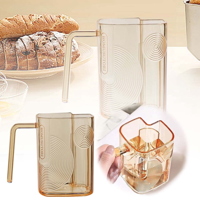 Toothbrush Cup With Toothbrush Square Toothbrush Cup Large Capacity Toothbrush Cup For Bathroom Transparent Toothbrush Cup With Drain by The Cup Acrylic Cups Porcelain Coffee Mugs Large Young And