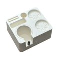 thumbnail image 3 of Elodie Coffee Tamping Station for Home Kitchen Non Slip Coffee Filter Tamper Holder white, 3 of 7