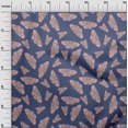thumbnail image 3 of oneOone Cotton Jersey Dusty Blue Fabric Sewing Material Print Fabric By The Yard 58 Inch Wide-R5, 3 of 4