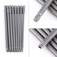 thumbnail image 3 of Screwdriver Bit, 150mm 8pcs S2 Steel Star Head Screwdriver Set Bits Hand Tools  Screw Driver Set, 3 of 8