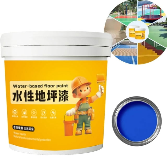 CUITING 50 % de Réduction! Peinture de Sol Époxy à Base d'Eau Antidérapante 300ml